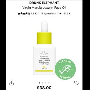 Drunk Elephant Virgin Marula Luxury Facial Oil